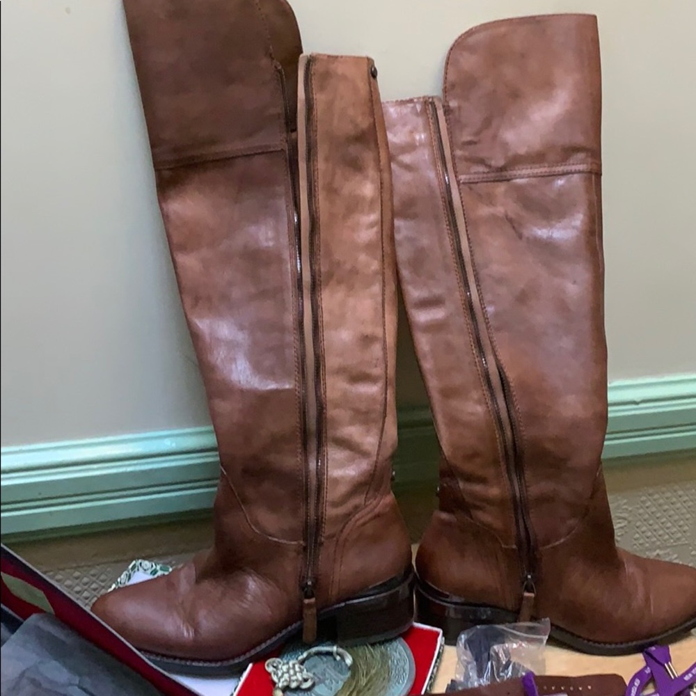 Almost New!!! Never worn outside!  Dyane Tall Boot